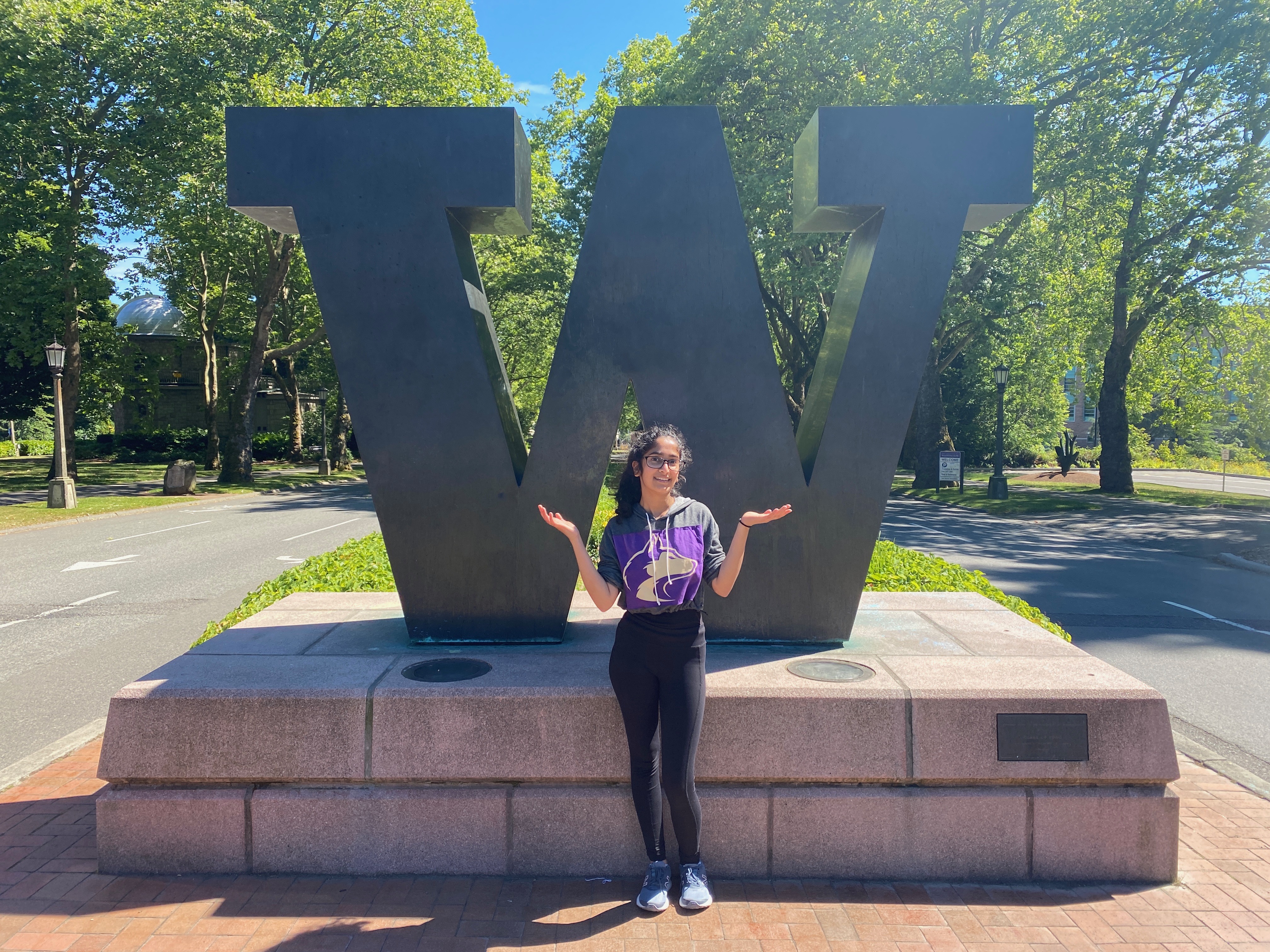 Picture of me at University of Washington
